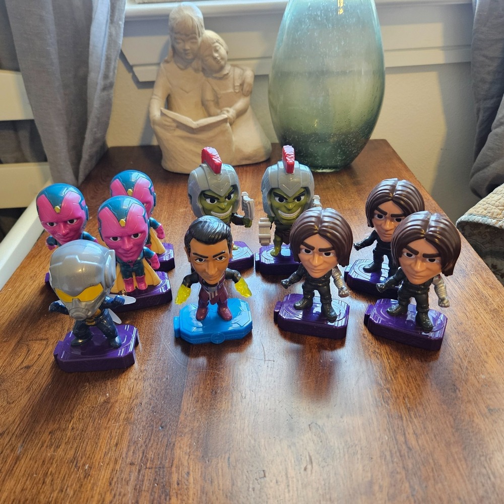 McDonald's Marvel Avengers Heroes 2020 Happy Meal Toys Lot of 10